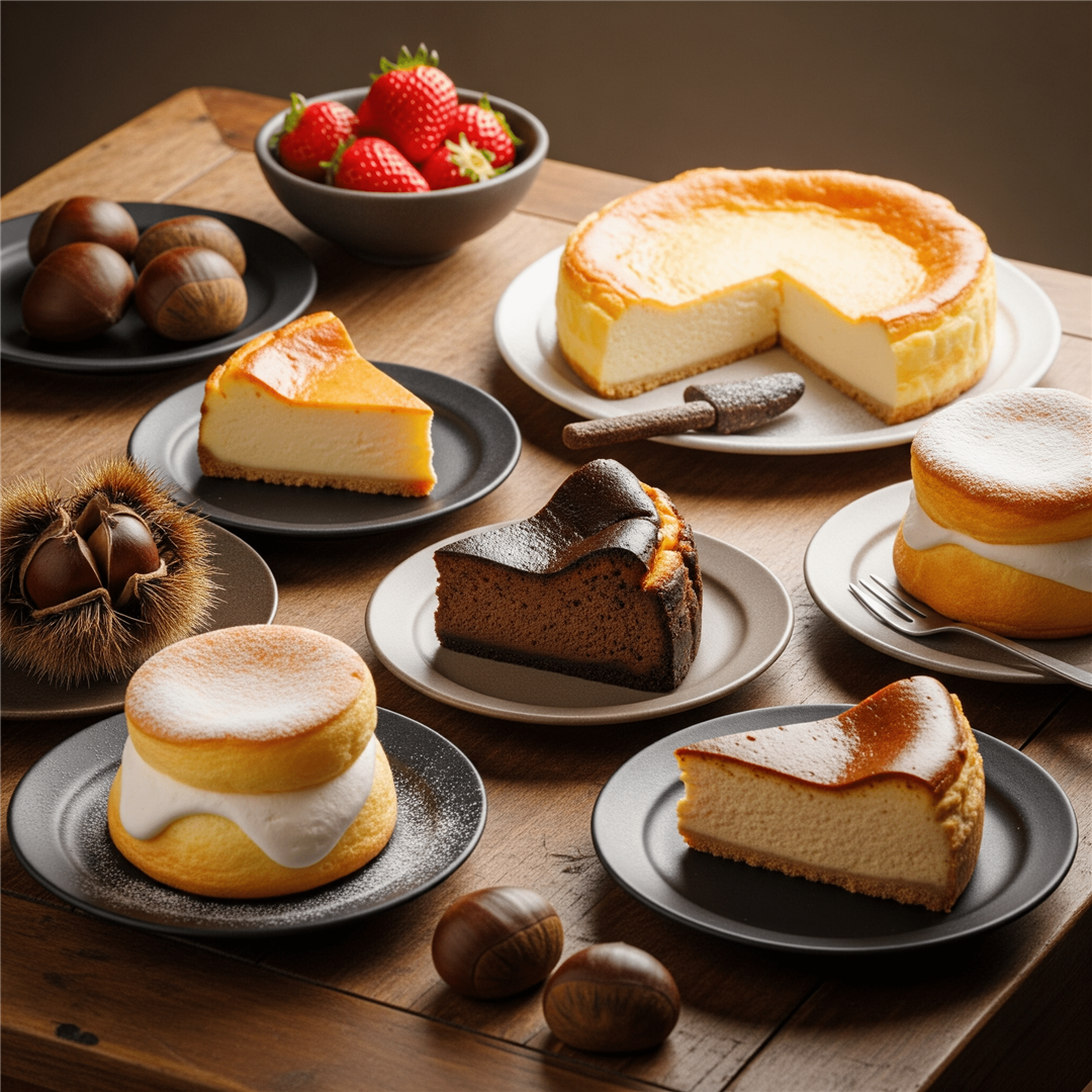 水戸の多彩なチーズケーキと地元食材