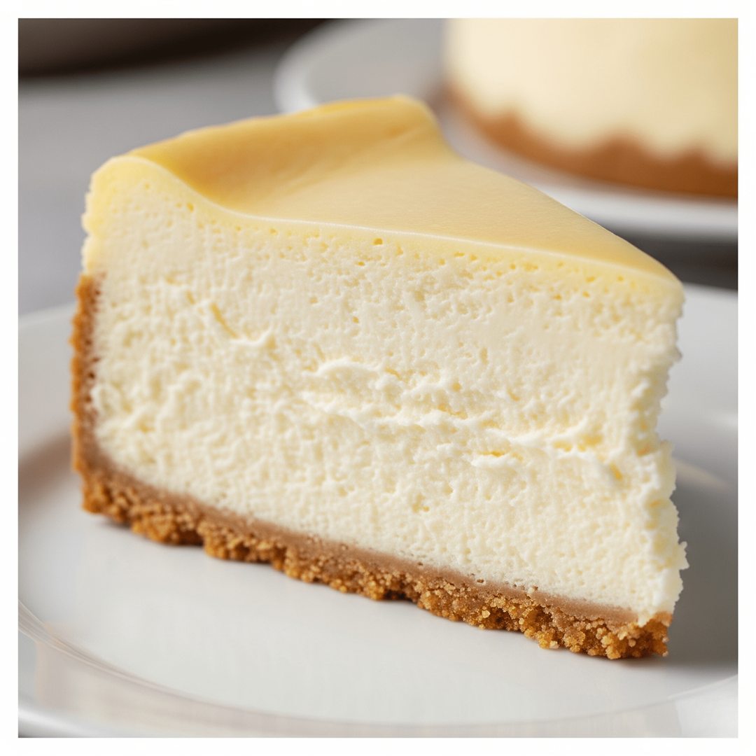 湯煎焼きでしっとり濃厚なニューヨークチーズケーキ